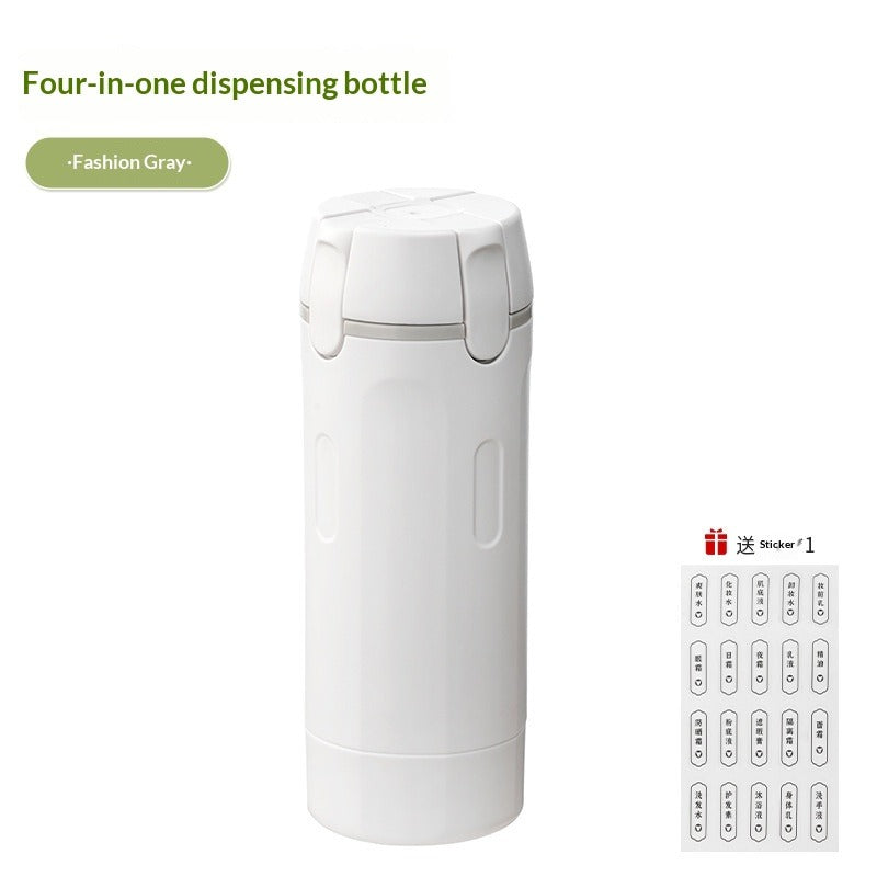 Aura 4-in-1: Dispensador de Viaje Minimalista